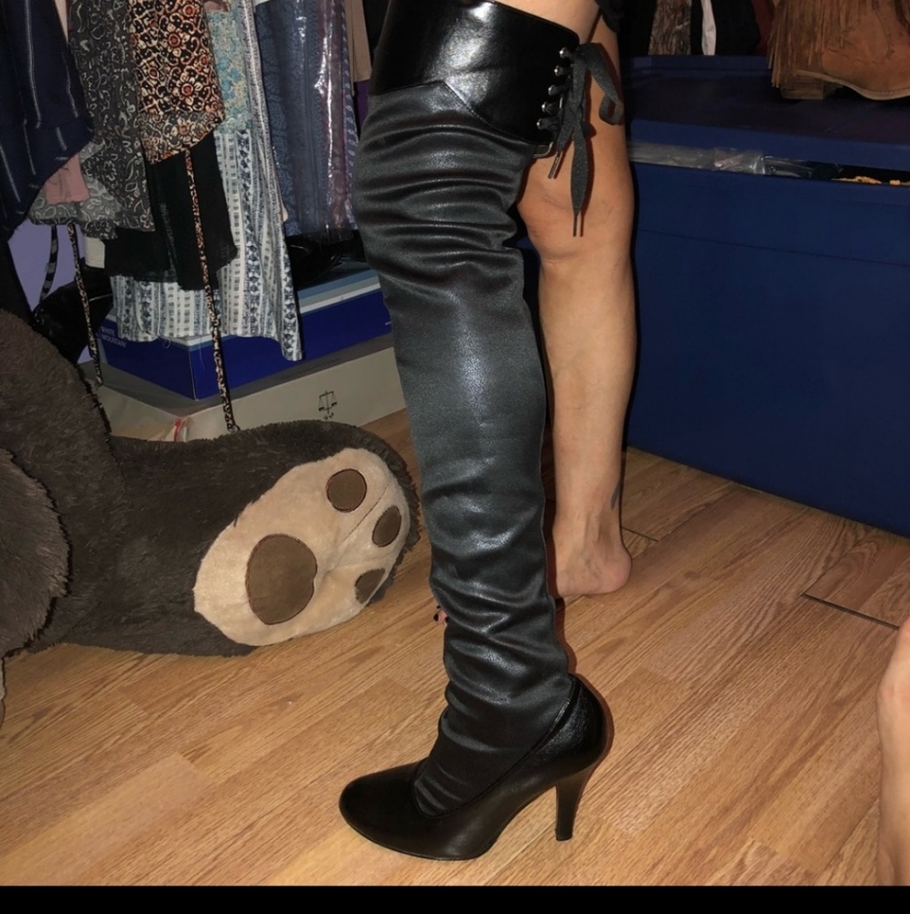 Colin stuart Boots with ties